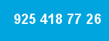 925 418 77 26 925 418 77 26